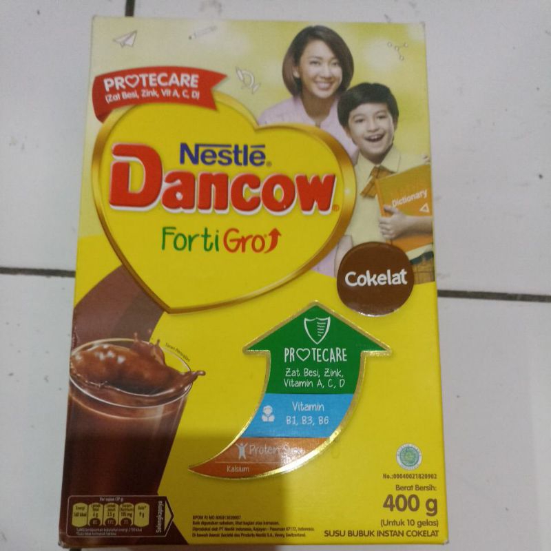 

Dancow fortigro coklat 400 gr