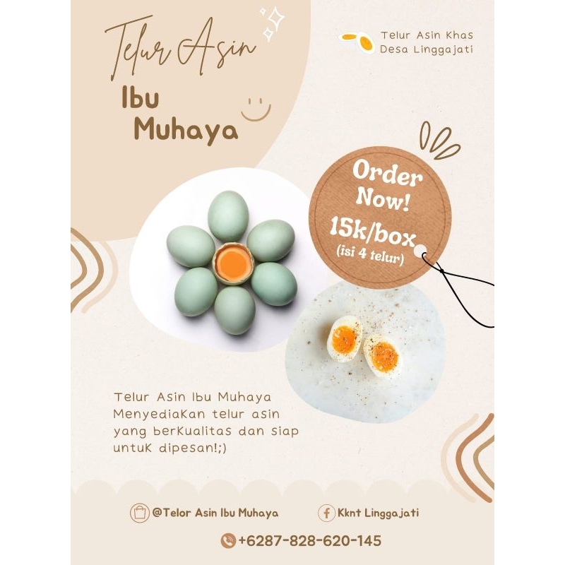 

Telur Asin Murah Meriah