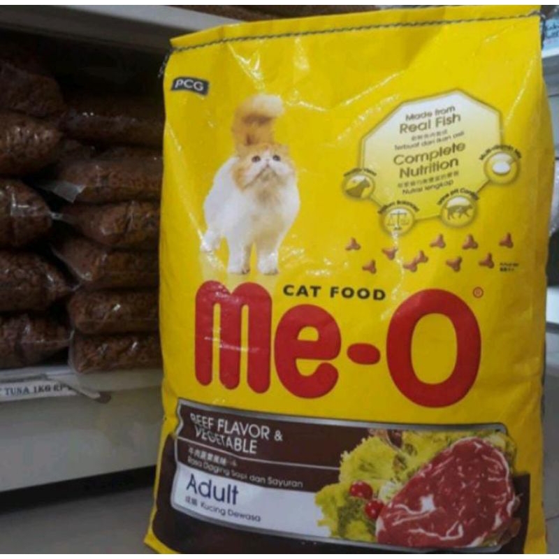 (Grab/gojek) Makanan Kucing Me-O Adult &amp; Kitten 7Kg All Variant | makanan kucing kering dryfood meo all variant