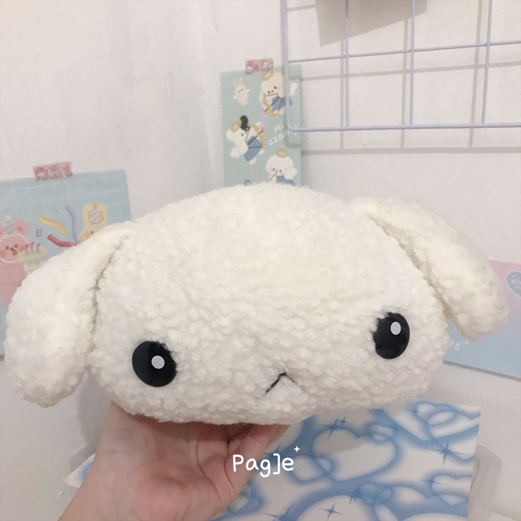 San X Buru Buru Dog VERY RARE 30 cm [New Tag] - Plush Doll Boneka White Dog Putih Anjing