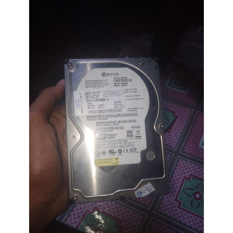 HDD 160gb kesehatan 100%