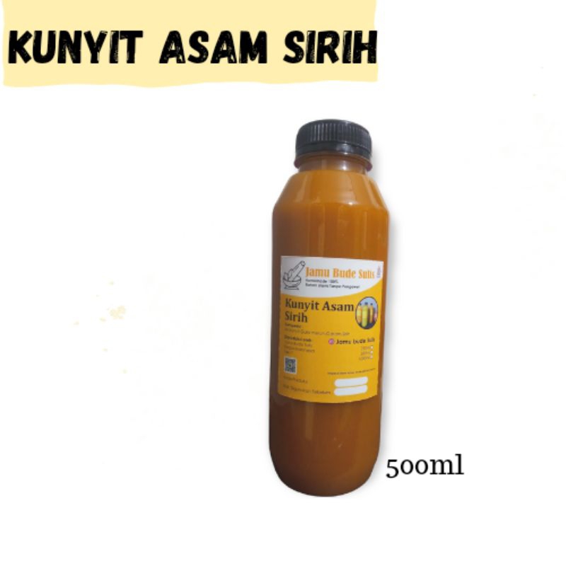 

Jamu Kunyit Asam Sirih / kunyit asam / kunyit alami /jamu sehat alami / jamu tradisional /jamu rempah rempah / sirih herbal /kunyit tawar / penghilang rasa sakit.