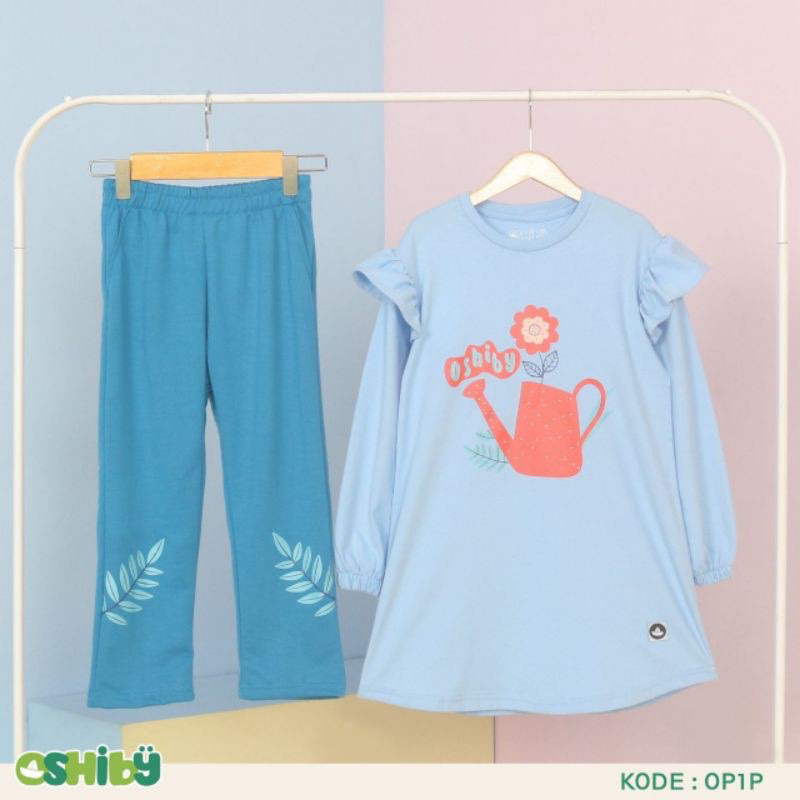 OSHIBY | Setelan Kaos Anak Perempuan