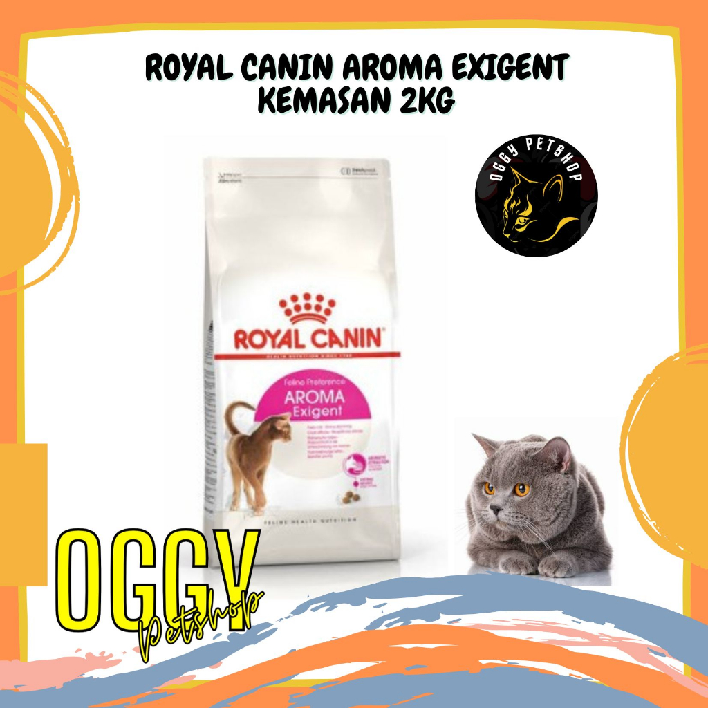 Royal Canin EXIGENT AROMA Makanan Kucing 2KG Freshpack