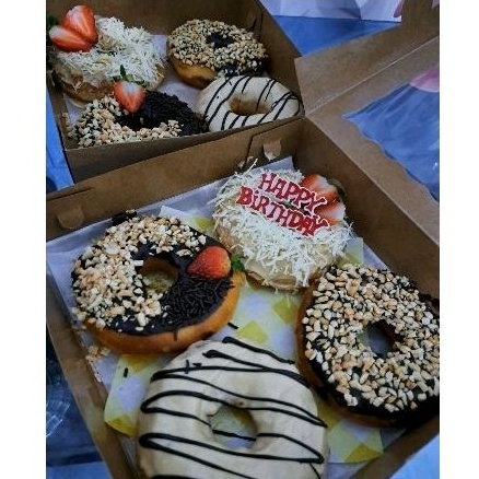 

Donat empuk hias isi 4