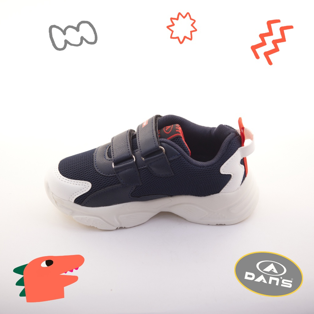 Dans Yustin Sepatu Sneakers Anak Laki-Laki - Navy