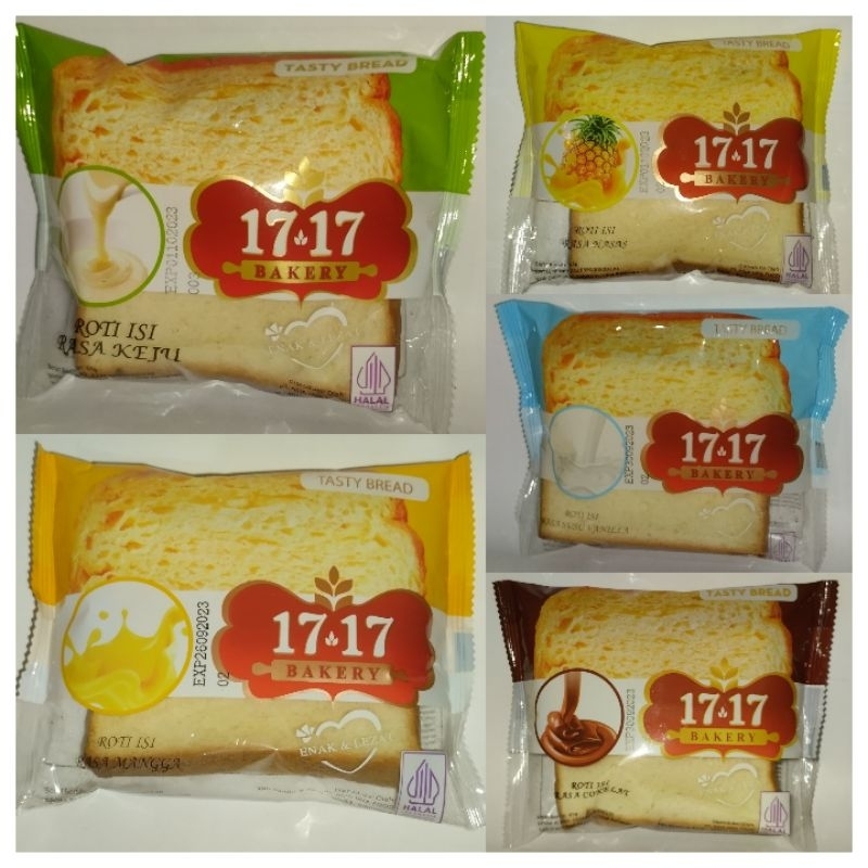 Promo COD Roti Isi 1717 Bakery Aneka Rasa