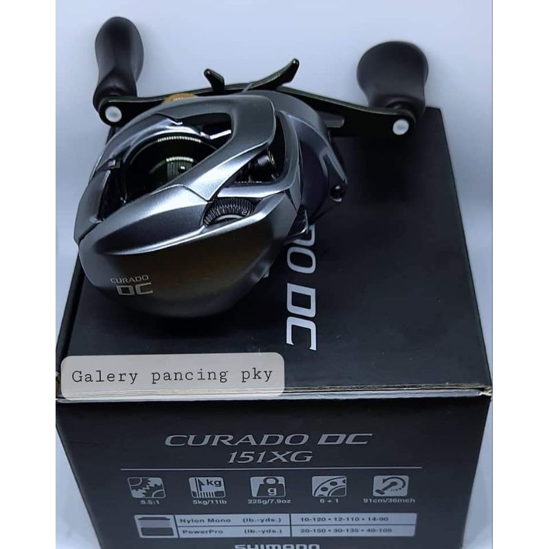 Shimano Curado DC 151 hg/xg left