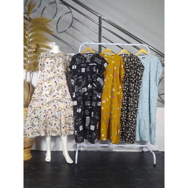 DASTER SUPER JUMBO RUFFLE BUSUI RESLETING PREMIUM Daster Ruffle Jumbo Daster Viral Kekinian Daster K