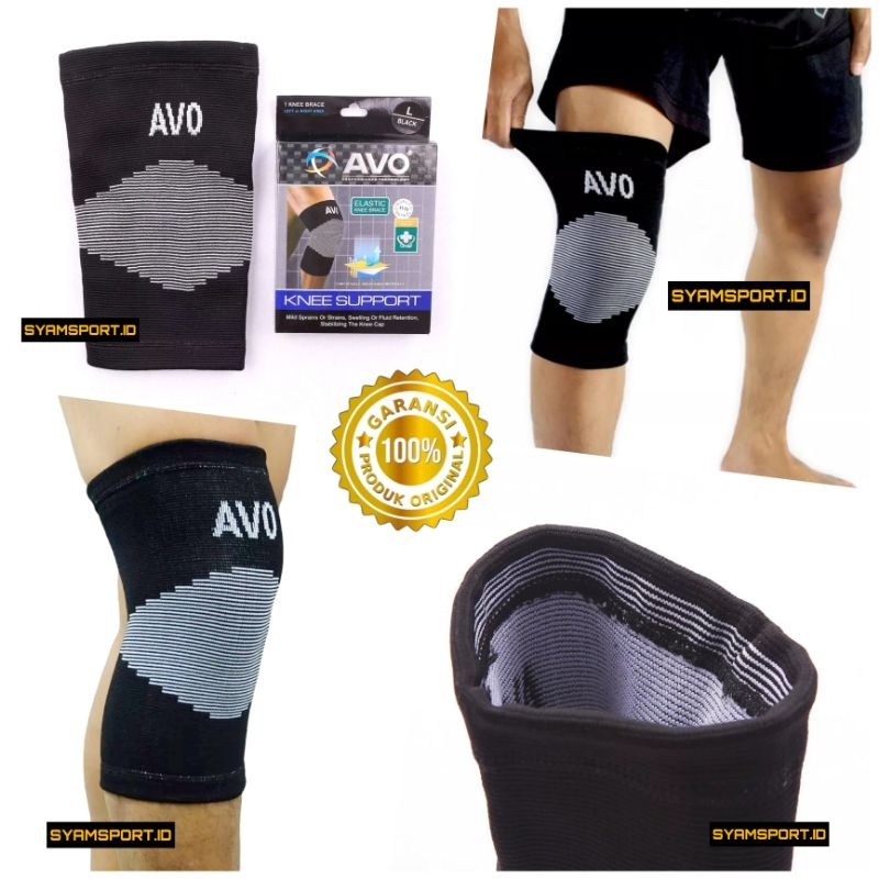Pelindung lutut AVO ORI / Avo knee support / Pelindung lutut cedera / Deker Lutut