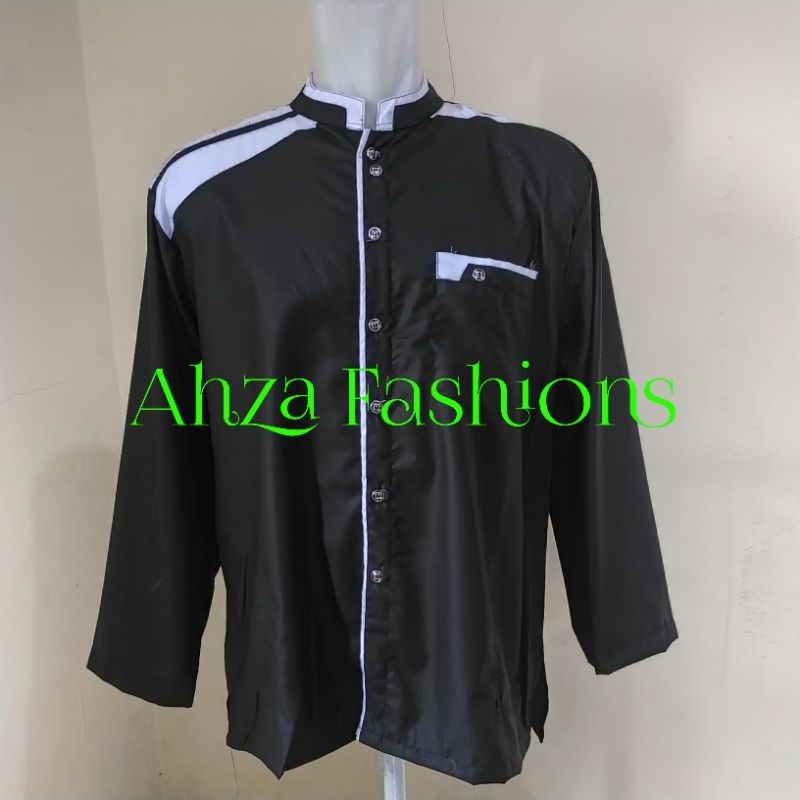 Koko Al Kahfi Baju Koko Lengan Panjang Koko Terbaru Koko Santai Koko Casual Koko Lengan Panjang Koko