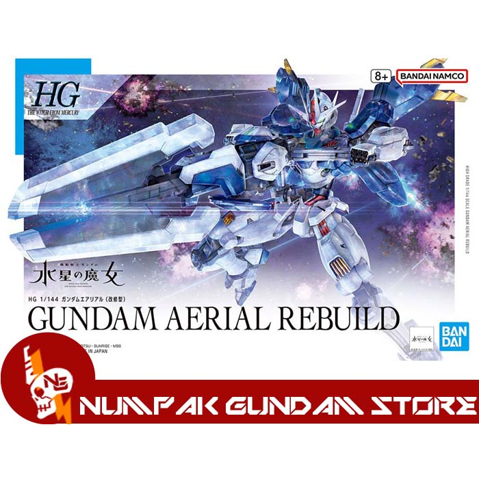 Gundam Aerial Rebuild HG 144 Bandai