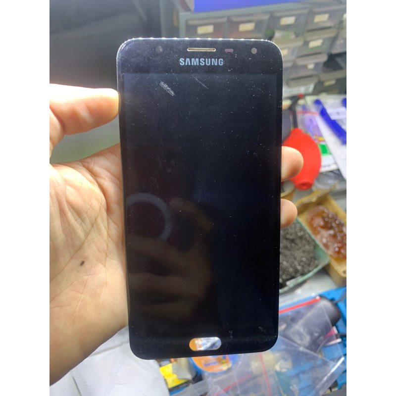 LCD Samsung J720F Original Amoled Minus Dikit Murah