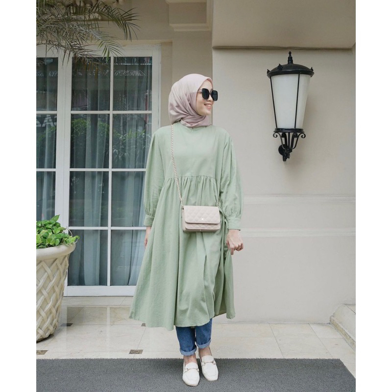 MIDI TUNIK - Mint By Vanilla Hijab