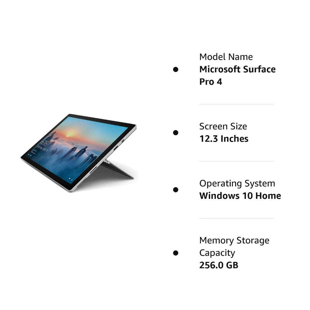 SURFACE PRO 4 128GB i5-6300U CPU 2.40Ghz -12&quot;INCh WIFI ONLY SECOND ORIGNAL