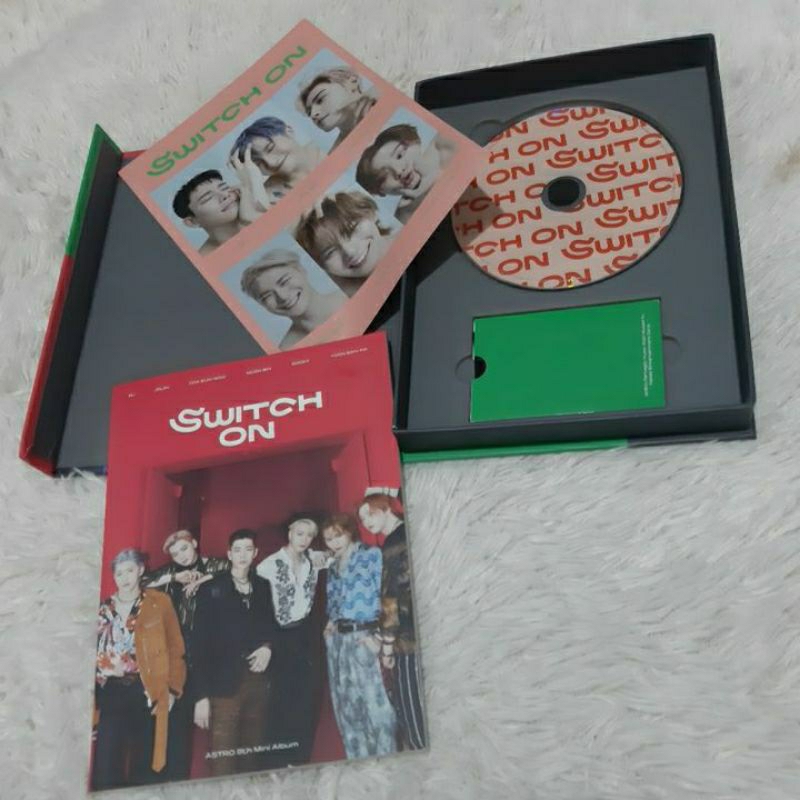 OFFICIAL ALBUM ONLY ASTRO SWITCH ON ON VERSION EXCLUDE PC