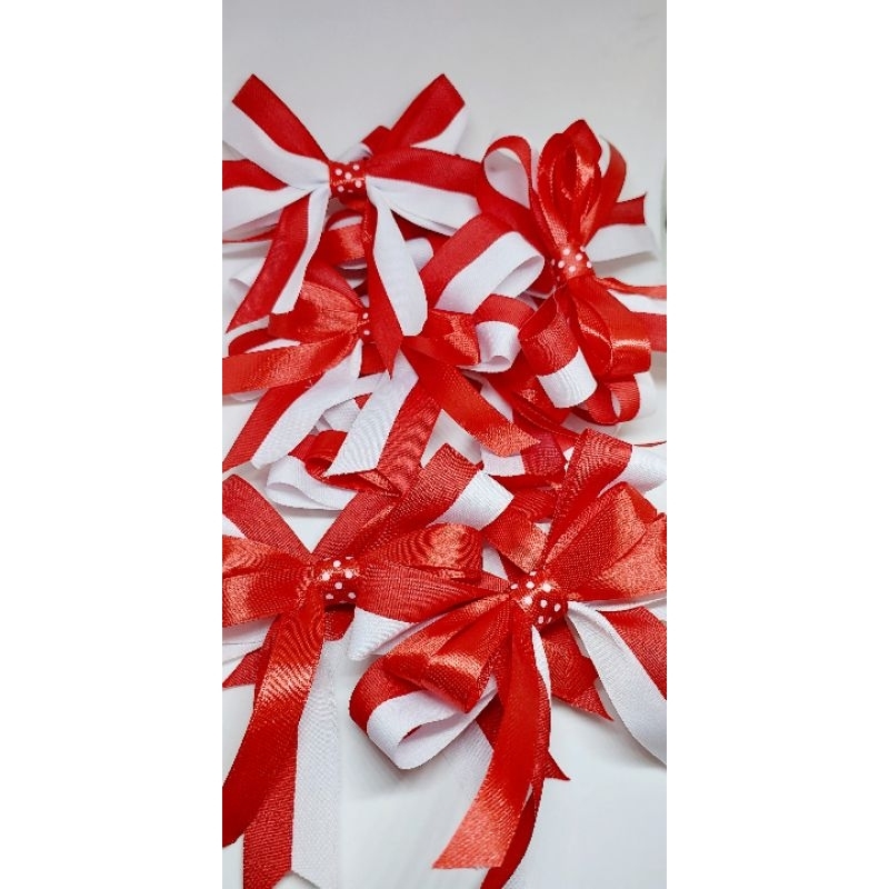 

Pita Merah Putih/Pita Agustusan/Pita Bendera/Jepit Merah Putih/Bros Merah Putih