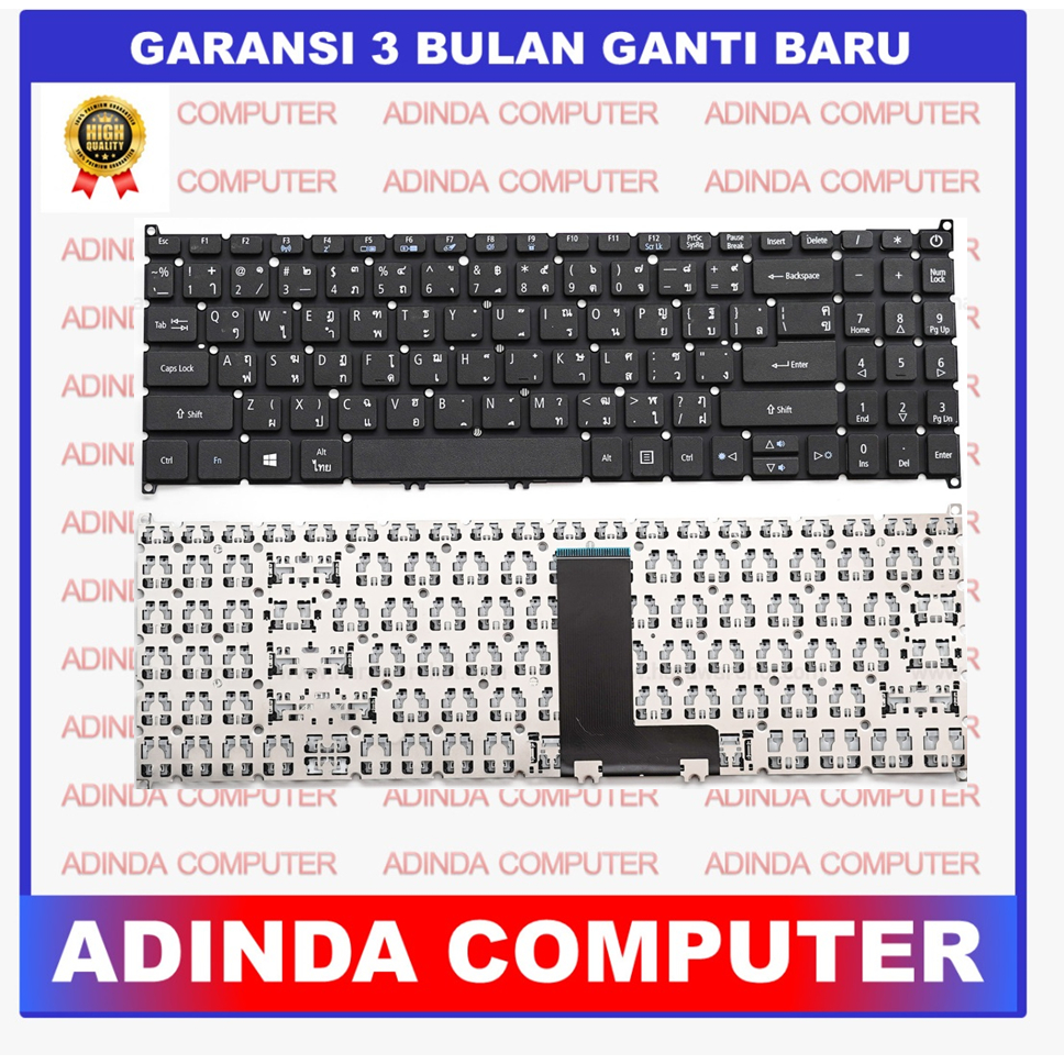 Keyboard Acer Swift 3 SF315 SF315-41 SF315-52 SF315-51 SF315-42 A315-54 A315-55