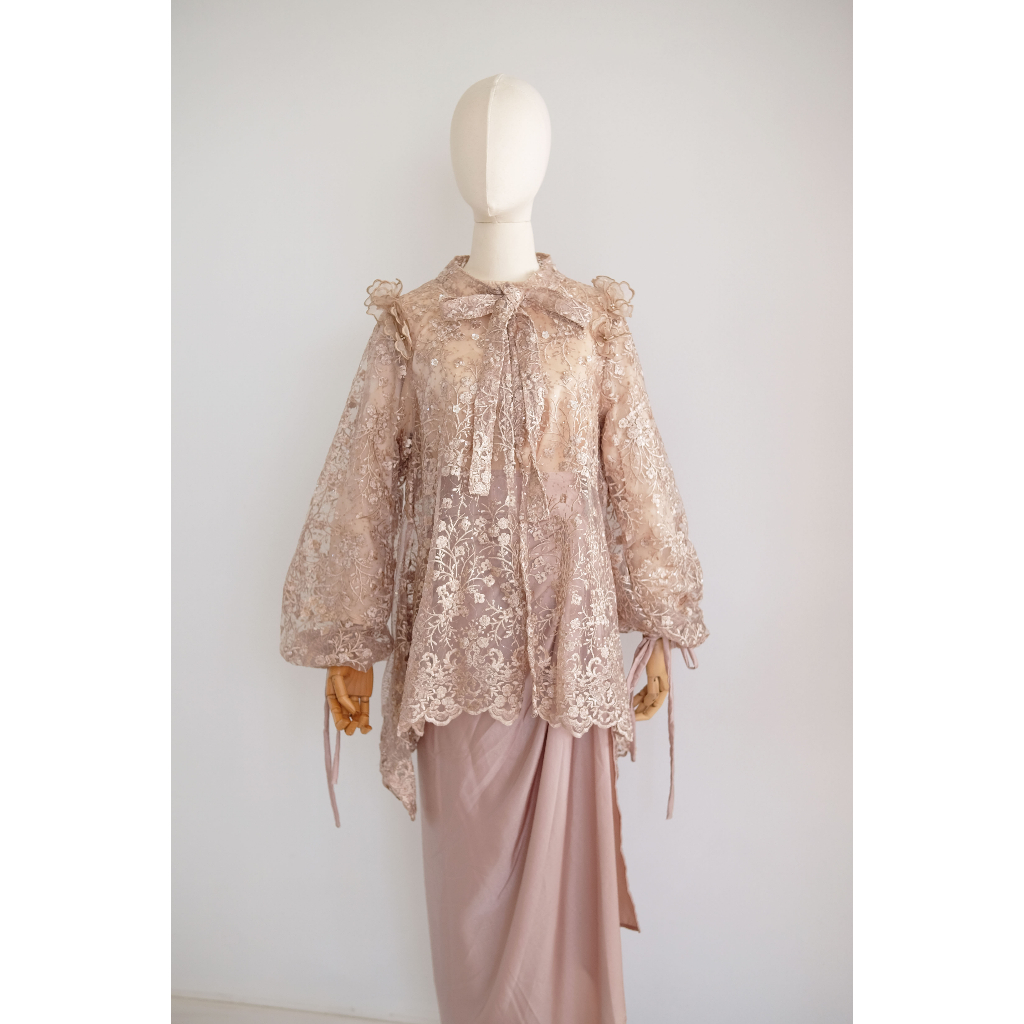 JALEELA - BRINA TOP  (ATASAN ONLY) - (INNER INCLUDED) (KEBAYA KONDANGAN / MODERN / LAMARAN / WISUDA)