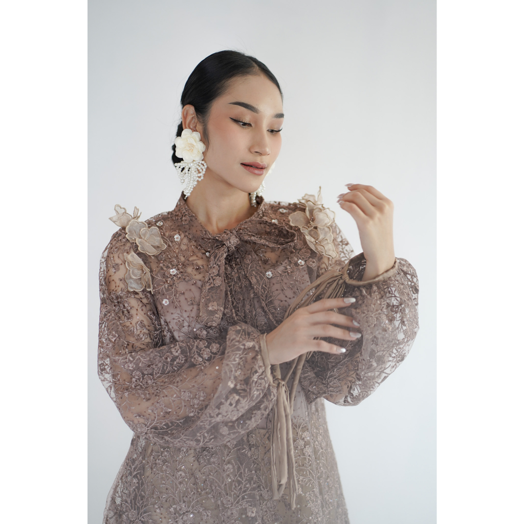 JALEELA - BRINA TOP  (ATASAN ONLY) - (INNER INCLUDED) (KEBAYA KONDANGAN / MODERN / LAMARAN / WISUDA)