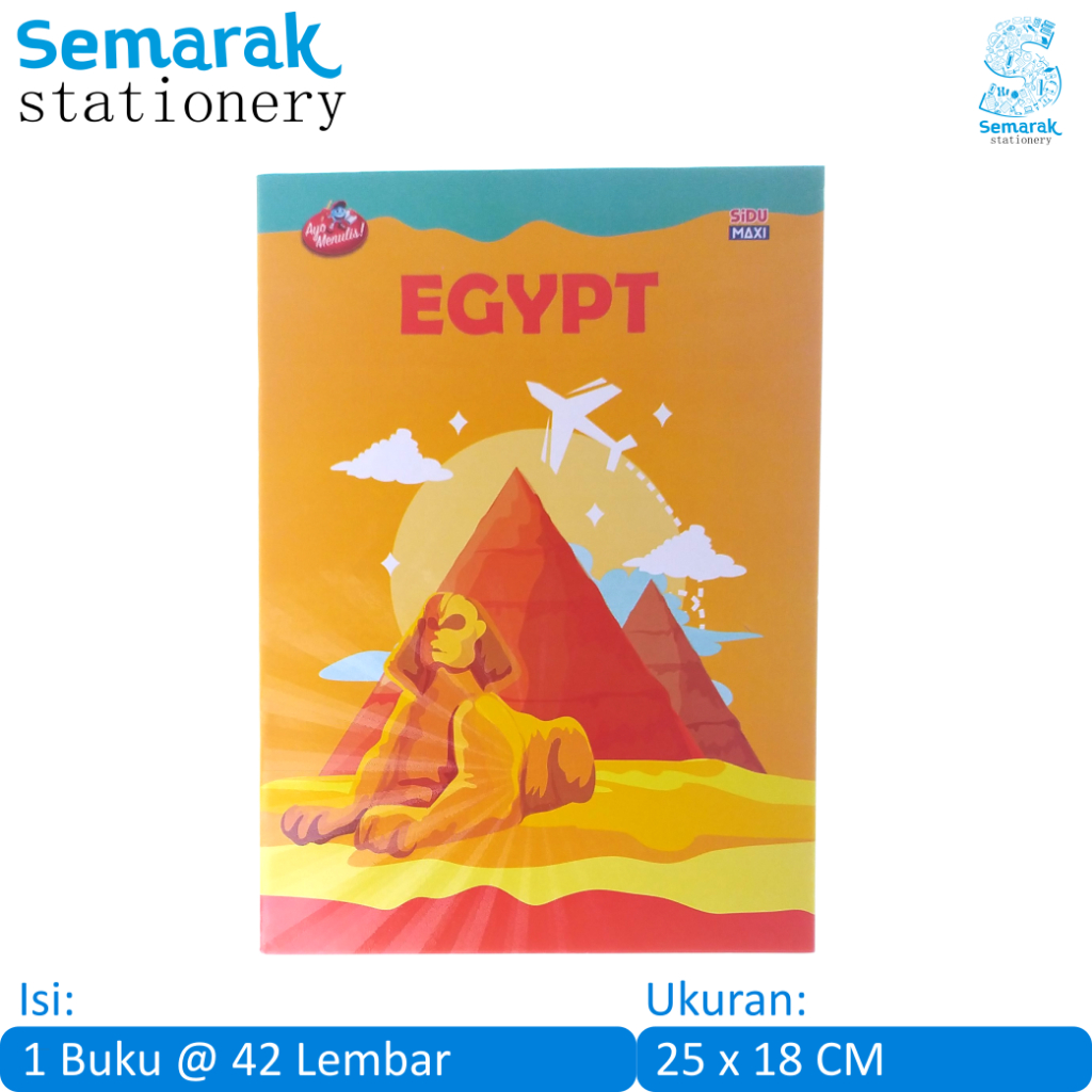 

SiDU Sinar Dunia Maxi Buku Tulis Sekolah Boxy Besar [1 Buku / 42 Lembar]