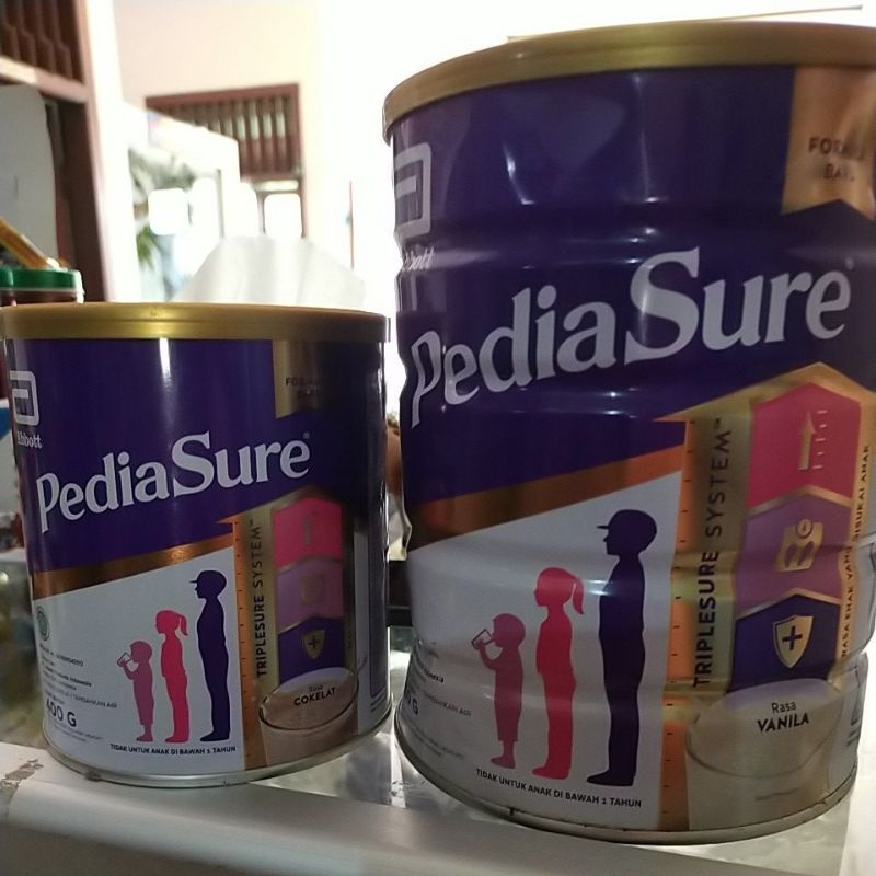 Pediasure triplesure 850gr coklat dan vanilla