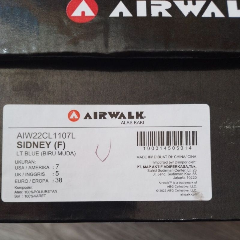 sepatu airwalk Sidney (F)