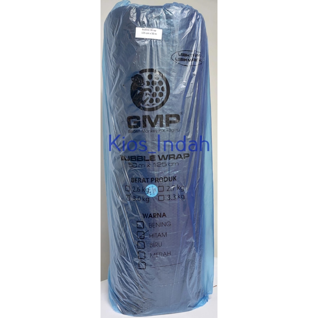 

Bubble Wrap GMP 125x50 3 Kg Hitam