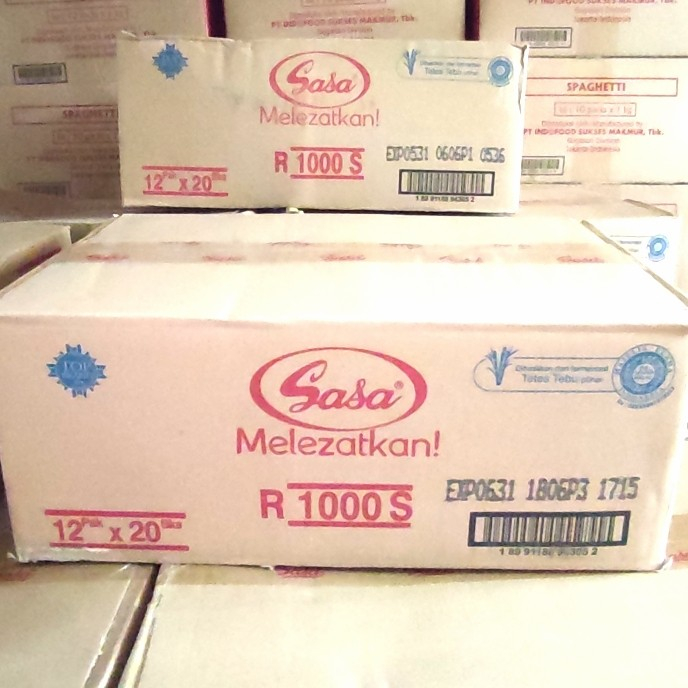 

SASA PENYEDAP RASA / Micin 1000 1 DUS ( 12Pak x 20Pcs 14 gram )