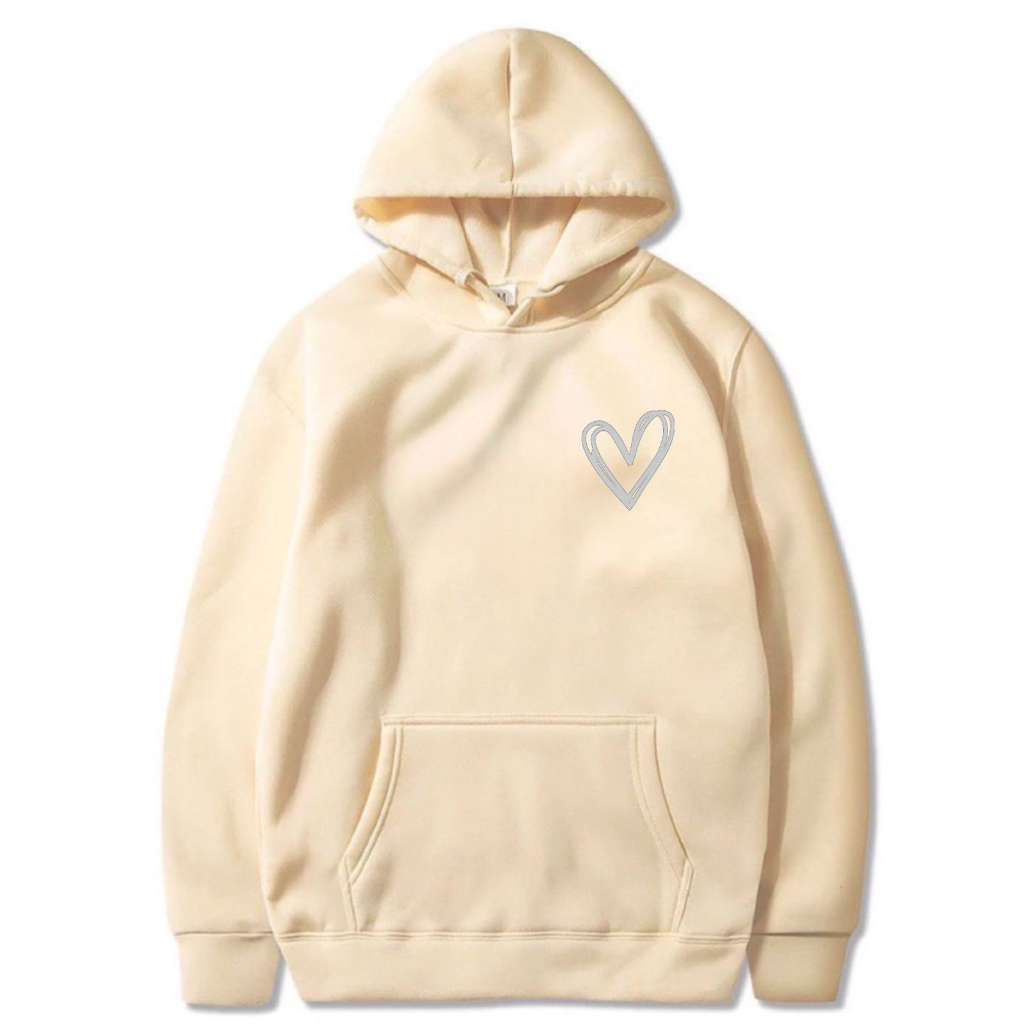 Sweater ONE LOVE Hoodie Jaket Wanita M - XXL