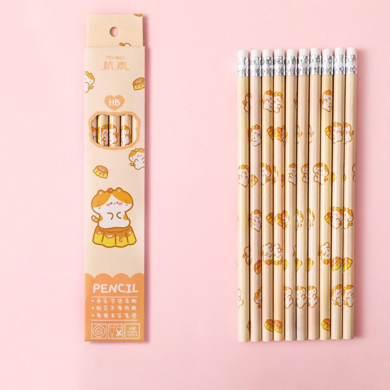 Pensil Set Fancy Isi Banyak Dengan Pemghapus / Set Alat Tulis Sekolah   Ready 3 varian Isi 4 Isi 6 Isi 10