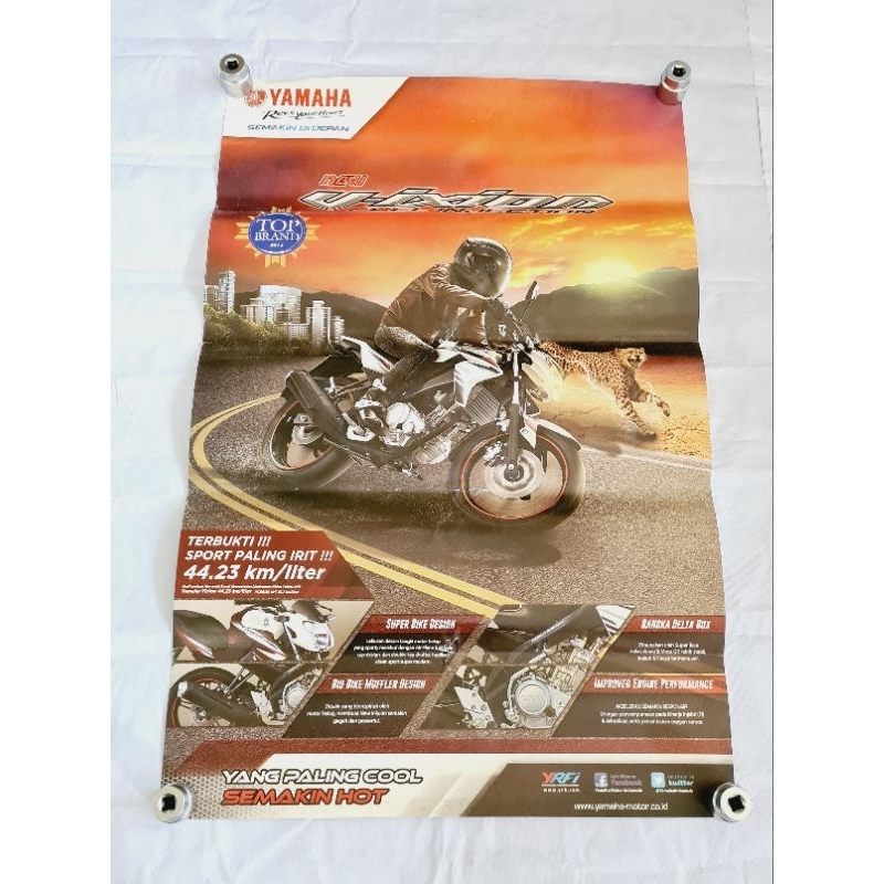 Poster Jumbo Motor YAMAHA VIXION ORI