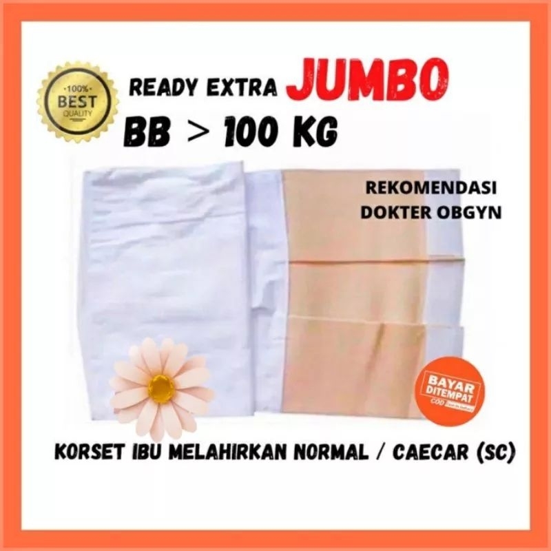 KORSET MELAHIRKAN GURITA IBU SLIM CORSET UKURAN EXSTRA JUMBO BB UP TO 120 KG