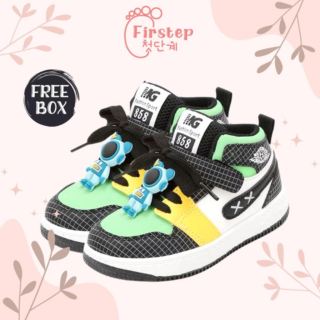 Sepatu Anak Perempuan Dan Laki Laki Import Sneaker Anak Usia 1-5 Tahun  FS153