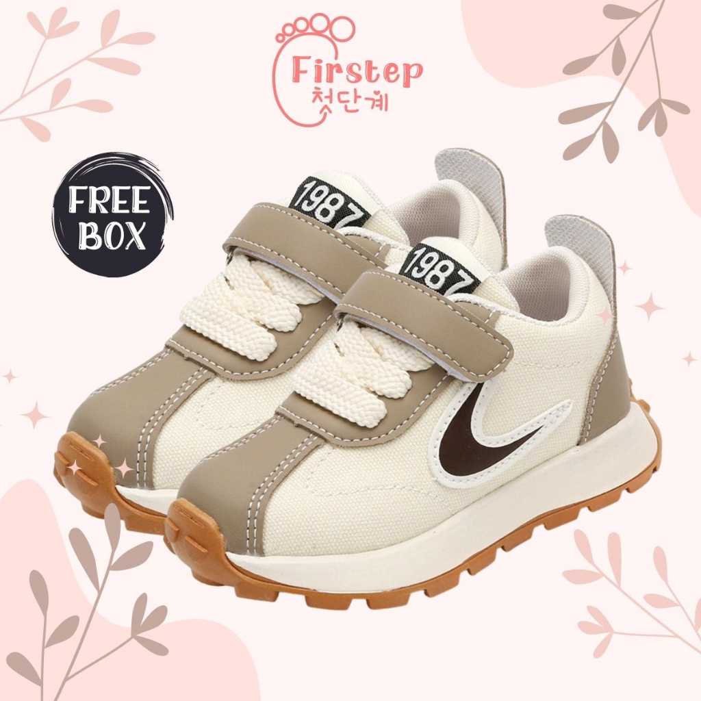 Sepatu Anak Perempuan Dan Laki Laki Import Sneaker Anak Usia 1-5 Tahun FS158