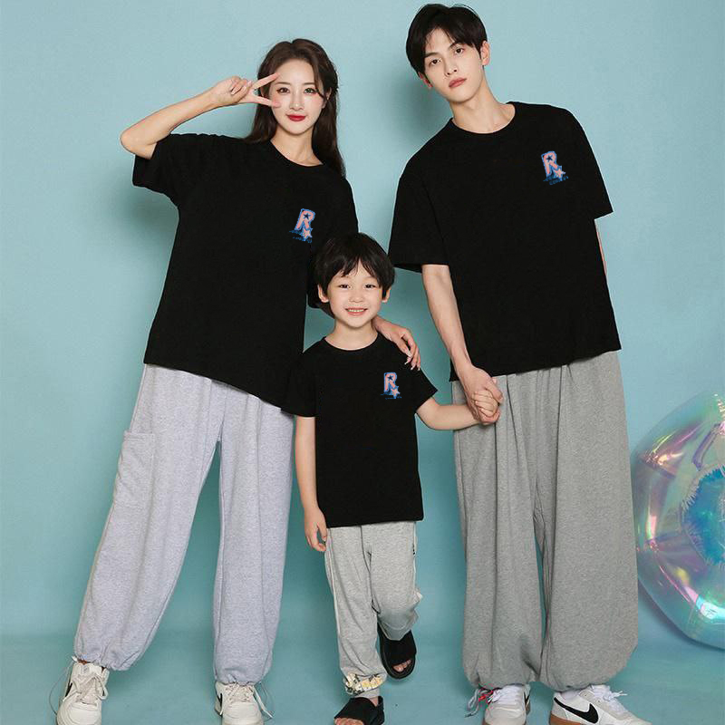 Amspro Baju Kaos Family Kaos Couple Baju Couple Keluarga Kaos Oversized FontR