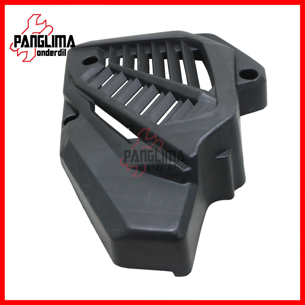 Cover Radiator Honda Vario 150-125 New LED 2015-2016-2017-2018-2019-2020-2021-2022 K59-K59J-K60-K60R Penutup Tutup Tameng Pelindung Magnit Magnet Hitam Polos