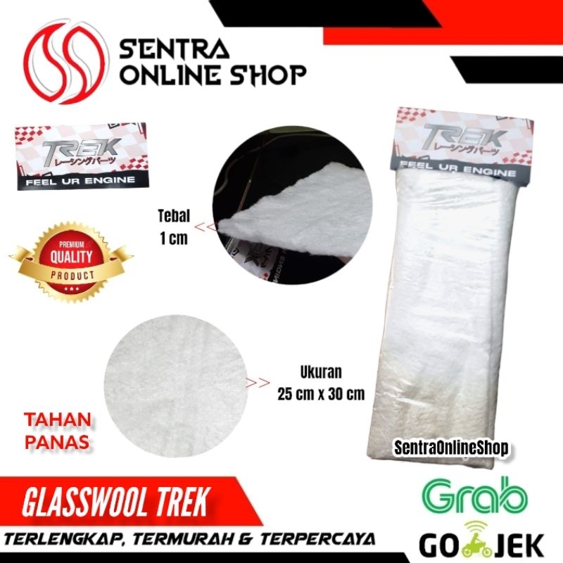 Glasswool glaswul glaswol trek racing tahan panas