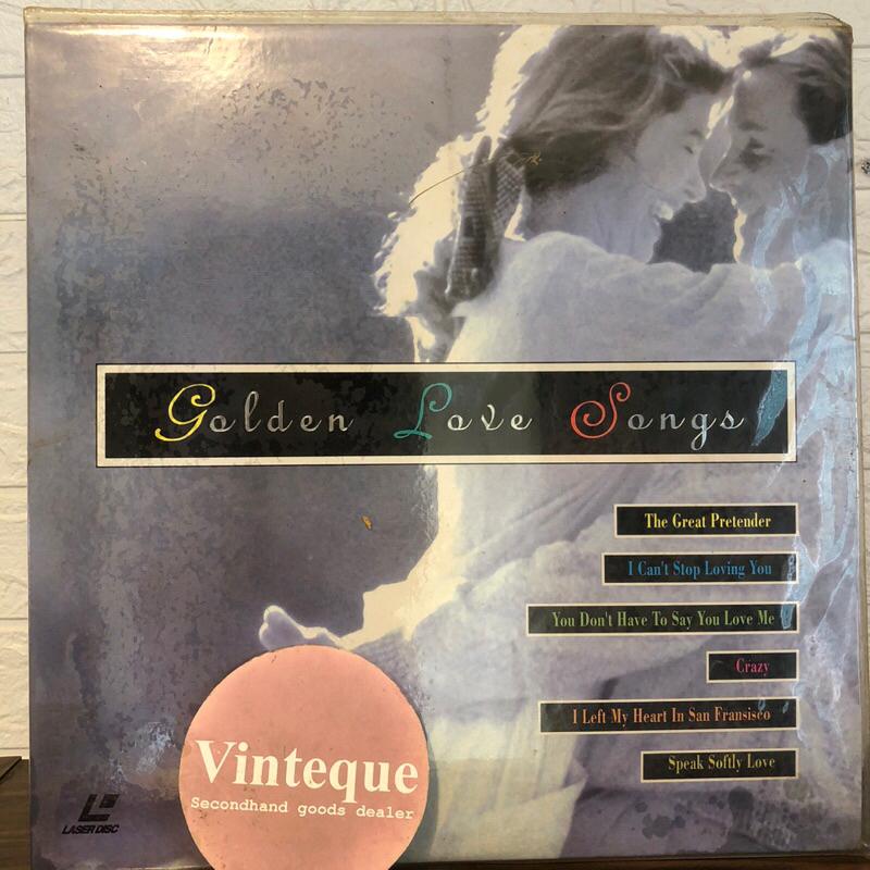 Laser Disc Golden Love Songs