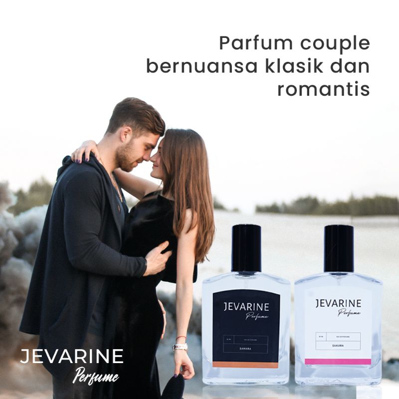 PARFUM JEVARINE COUPLE / PARFUM PASANGAN / JEVARINE SAKURA &amp; SAHARA PARFUME