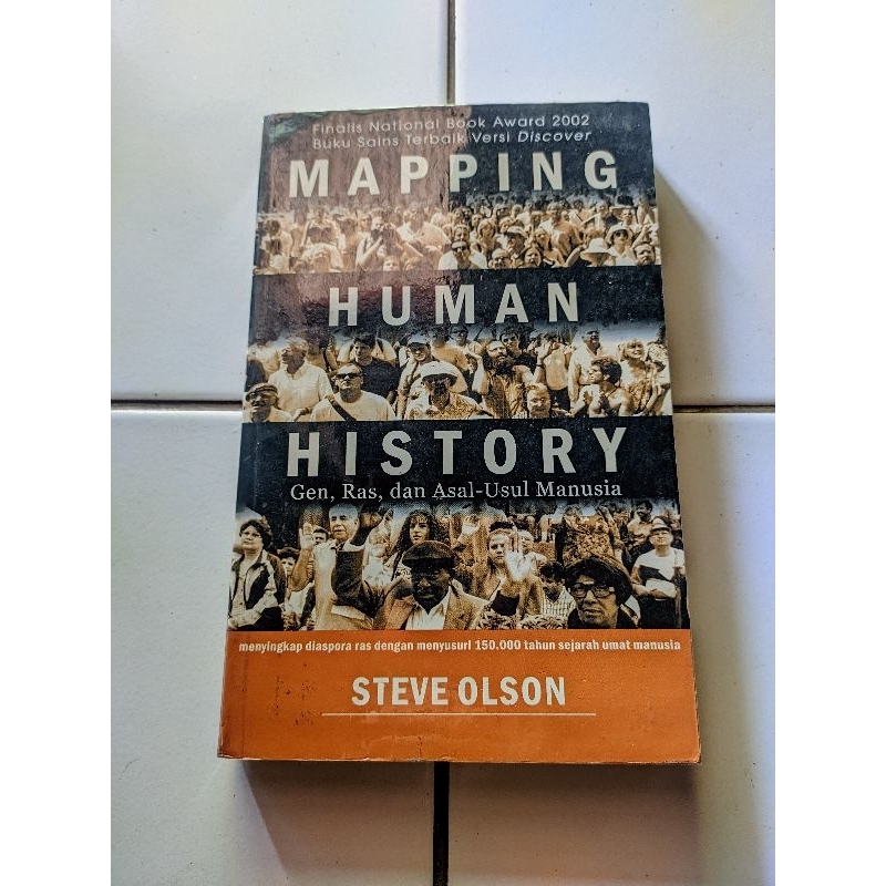 Original Mapping Human History Gen Ras Dan Asal Usul Manusia