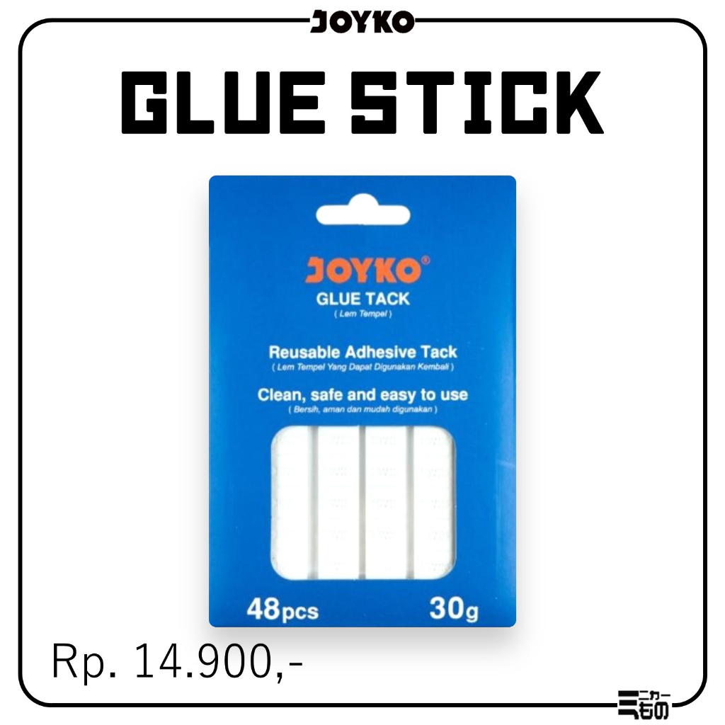 

Joyko Glue Tack/Tack It/Lem Tempel - Untuk Menyambungkan Diorama