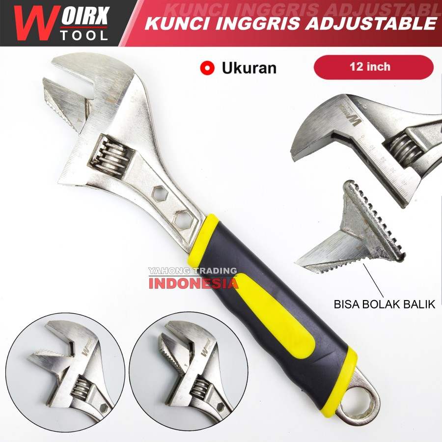 WOIRX Kunci Inggris Ajustable Wrench 12&quot; inch