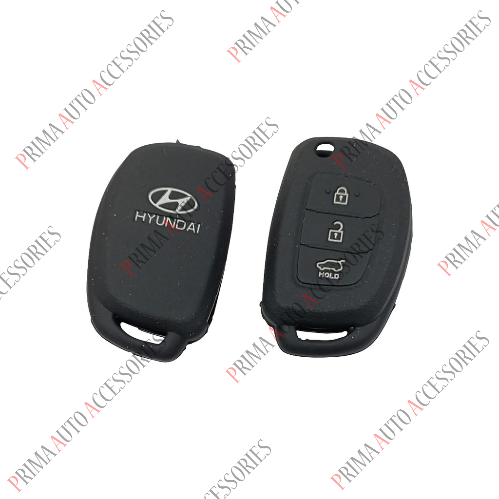 Silikon Kunci Remote Mobil Hyundai Creta Tucson 3 Tombol Flipkey