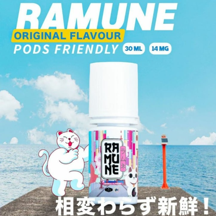 Liquid Pods Friendly Ramune 30ML Authentic By JVS X Vapor Mania