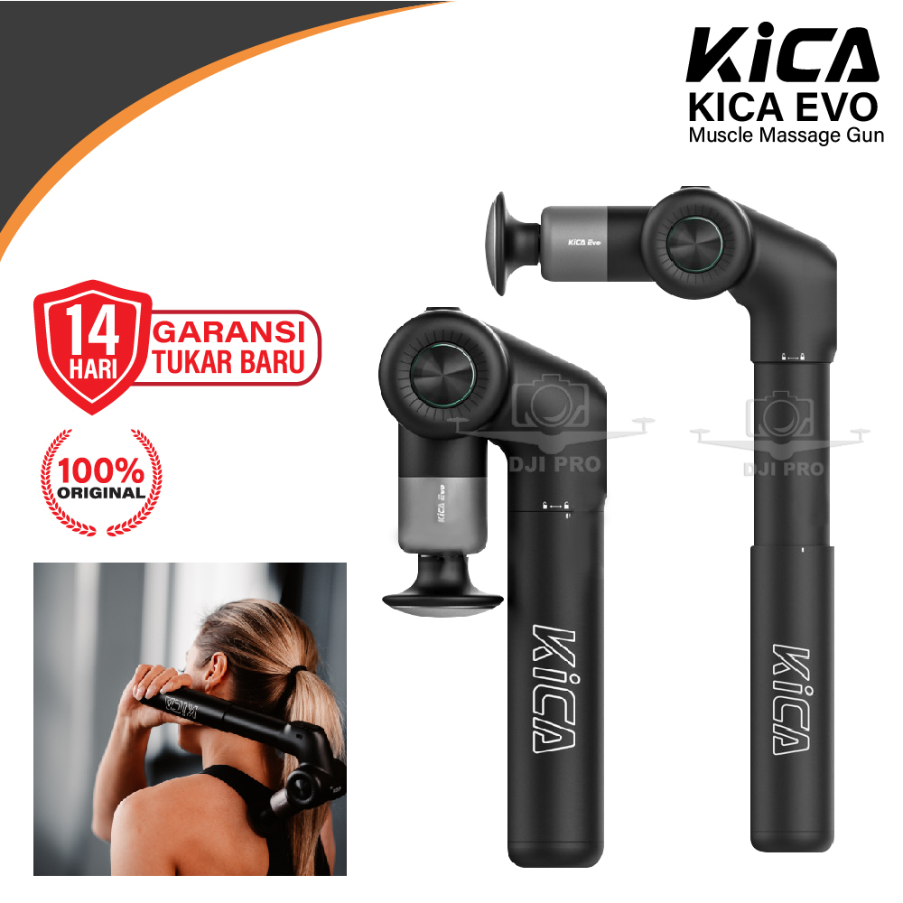 KiCa EVO Percussion Muscle Massage Gun Alat Pijat Elektrik