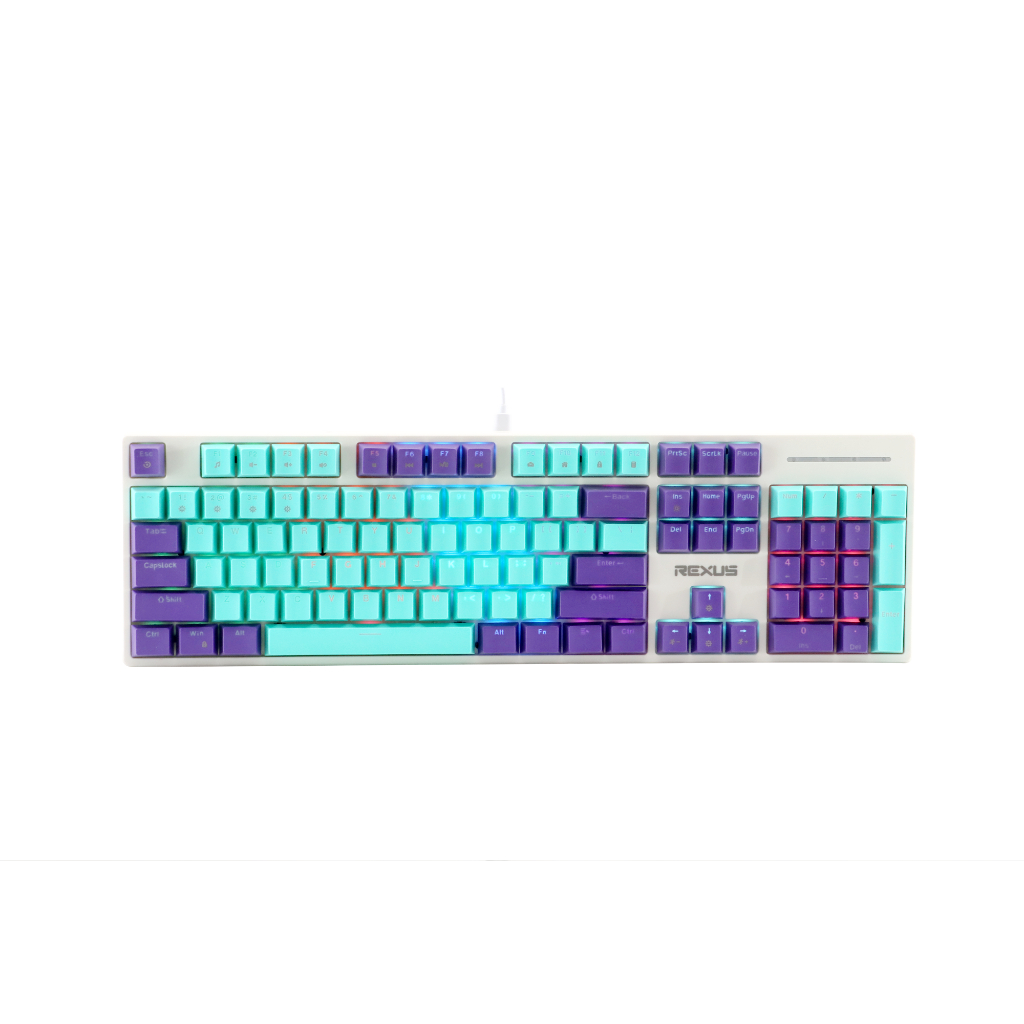 Keyboard Rexus KG2 Ayaka Kutsurogu Deskmat &amp; Keyboard Bundle Gaming