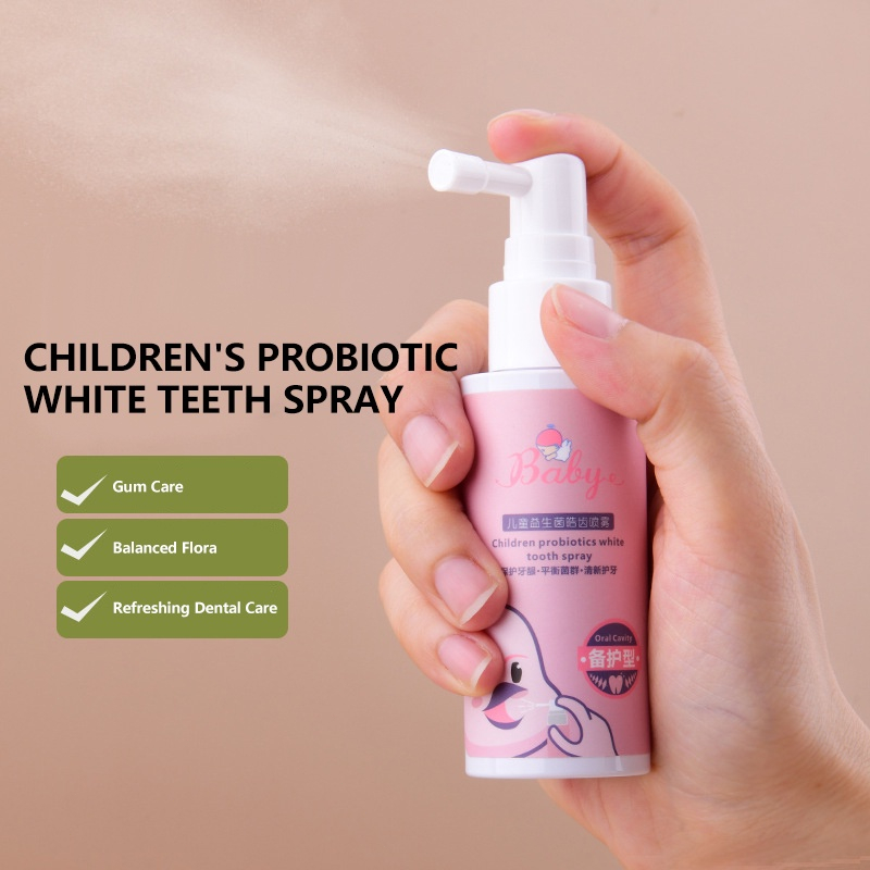 [COD] Baby Oral Cleansing Spray 40ml - 1-12 Years Old Children Probiotics Healthy Tooth Anti-Moth Repair Cavity