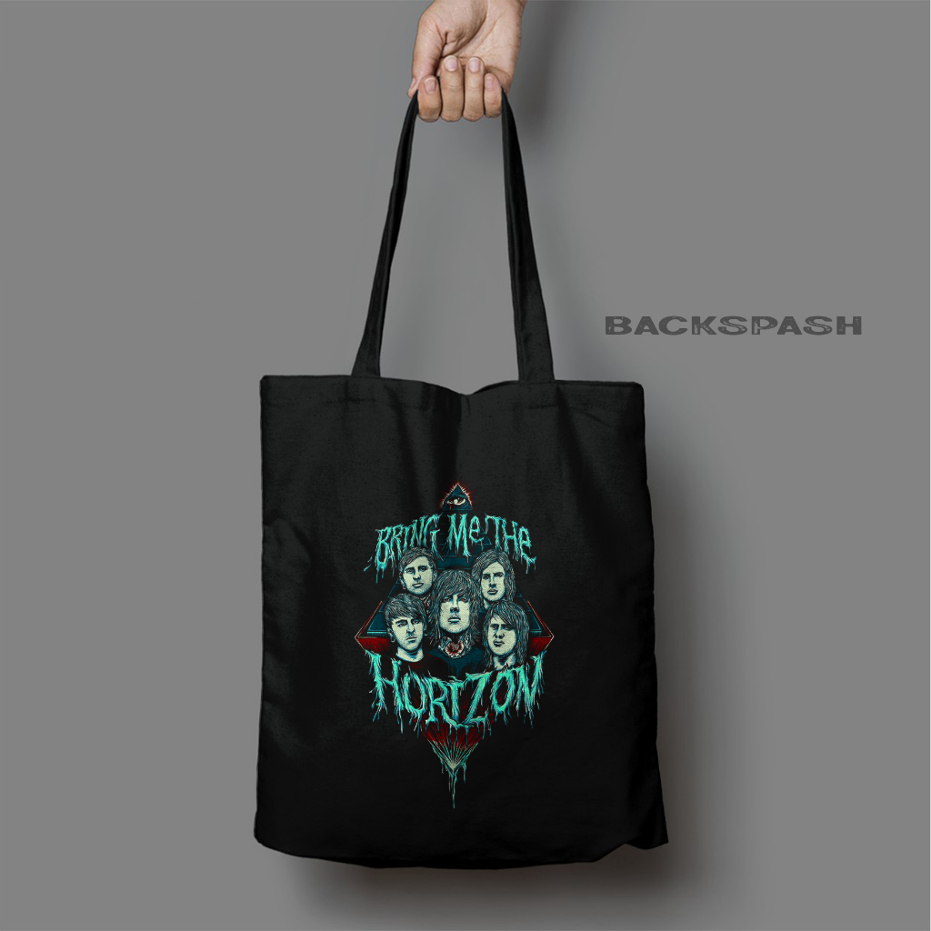 Totebag Tas Band Bring Me The Horizon BMTH Pria Wanita - BRING ME THE HORIZON