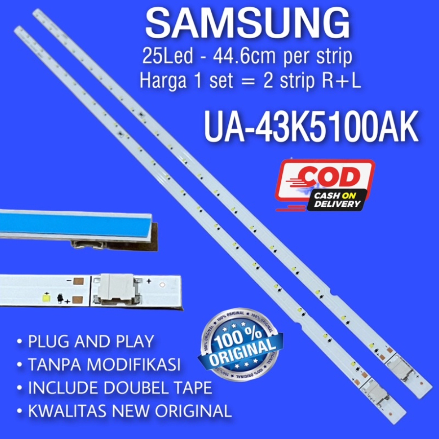 BACKLIGHT TV LED SAMSUNG 43 INCH 43K5100 UA43K5100 UA-43K5100AK UA43K5100AK